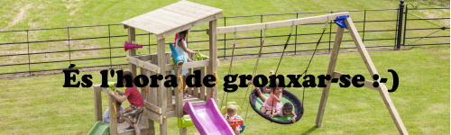Compra un gronxador pel teu jardí